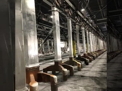 Alüminyum çubuk sapı 6101F Geçiş Ortası dökme çelik boyunduruğu anod montajı